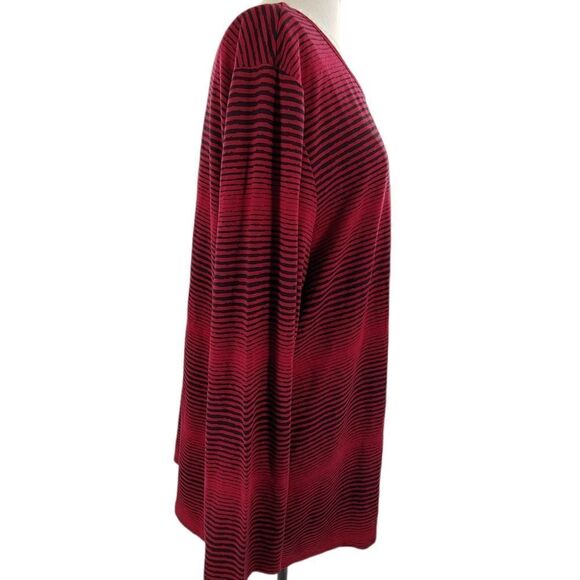 Habitat deep red and black stripe popover tunic XXL - Picture 4 of 10